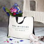 Personalised 'Mrs' Wedding Date Bag, thumbnail 5 of 6