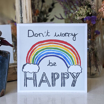 Don't Worry Be Happy Card, 2 of 4