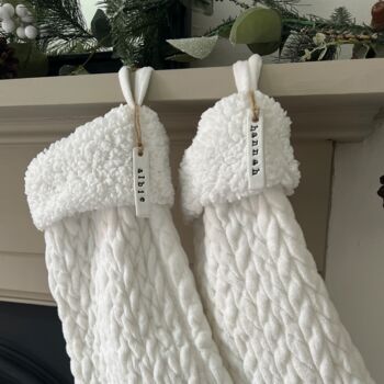 Personalised Christmas Stocking Tag, 3 of 4