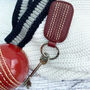 The Outswinger Cricket Keyring By The Game ™, thumbnail 1 of 7