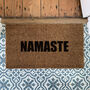 'Namaste' Coir Doormat, thumbnail 1 of 2