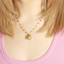 Tropic Rainbow Bead And Shell Necklace, thumbnail 4 of 6