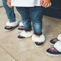 Childrens Rainbow Sheepers Slippers, thumbnail 3 of 10