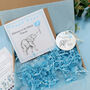 Personalised New Baby Elephant Gift Set, thumbnail 3 of 9