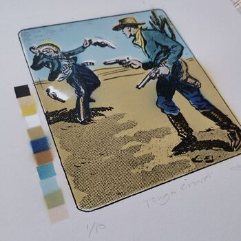 'Tough Crowd' Western Cowboy Limited Edition, 5 of 8