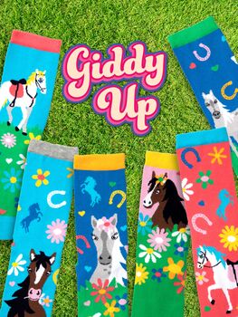 United Oddsocks Giddy Up Girls Gift Box Set, 4 of 5