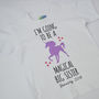 'Magical Big Sister' New Baby Announcement T Shirt, thumbnail 3 of 5