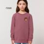 Childrens Organic Cotton Hedgehog Sweatshirt, thumbnail 4 of 12