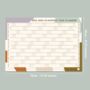 2023 2024 Academic Wall Planner | Abstract Organic, thumbnail 7 of 7