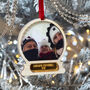 Photo 3D Snow Globe Christmas Tree Decoration Bauble, thumbnail 1 of 4