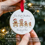 Personalised First Christmas Family Ornament With Names, thumbnail 3 of 8