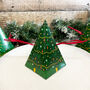 Green Tree Novelty Christmas Crackers Set Of Six, thumbnail 5 of 5