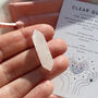 Clear Quartz Crystal Point For Clarity And Amplification, thumbnail 1 of 4