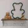 Macrame Sage Wooden Bear, Nursery Wall Decor, Baby Room Gift, thumbnail 2 of 11