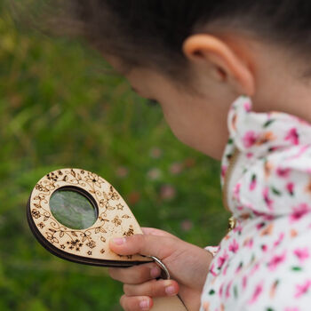 Wooden Toy Magnifying Glass, 4 of 8