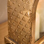 Set Of Two Moroccan Gold Arch Lanterns, thumbnail 4 of 5