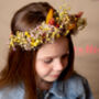 Dried Flower Crown, thumbnail 3 of 4