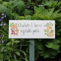 Bespoke Wooden Garden Signs, thumbnail 4 of 12