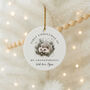 First Christmas As Grandparents Celebration Bauble, thumbnail 1 of 5