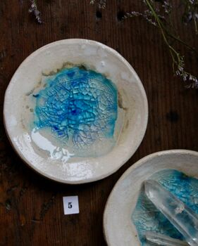 Recycled Glass Decorative Ceramic Bowl, 6 of 10