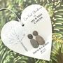 Personalised First Christmas As Mr And Mrs Bauble, thumbnail 3 of 3