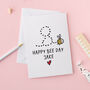 Personalised Bee Birthday Card, thumbnail 4 of 5