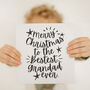 Merry Christmas To The Bestest Grandad Ever Card, thumbnail 1 of 4