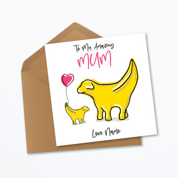 Mother's Day Personalised Lambanana Card, 2 of 4