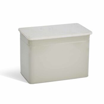 Clay Bread Bin With Marble Lid, 2 of 2