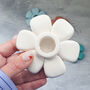 Cute Flower Shaped Concrete Candle Holder, thumbnail 2 of 10