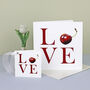 'Love' Card And Gift Tag, thumbnail 2 of 2