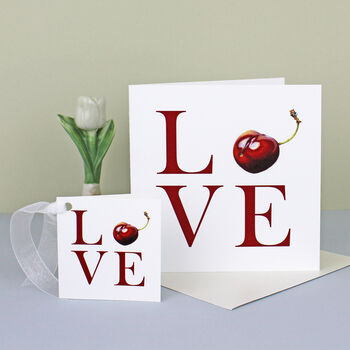 'Love' Card And Gift Tag, 2 of 2