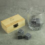 Personalised Number One Whisky Stones And Glass Set, thumbnail 5 of 8