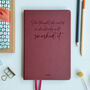 Personalised She Smashed It Luxury Notebook, thumbnail 8 of 11