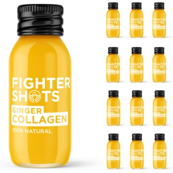 Ginger + Marine Collagen Shots Case Of 12, 4 of 8