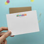 Personalised Train Correspondence Cards / Notelets, thumbnail 1 of 3