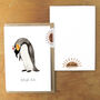 Emperor Penguin Christmas Card, thumbnail 2 of 8