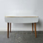 1960s Mid Century Extending Drop Leaf Kitchen Table, thumbnail 9 of 12