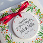 Personalised Wedding Card With Ceramic Ornament, thumbnail 2 of 4