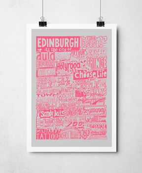 Edinburgh Landmarks Print, 4 of 8