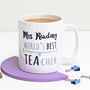 Personalised World's Best Teacher Tea Mug, thumbnail 2 of 6