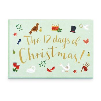 The 12 Days Of Christmas Music Card, 2 of 4