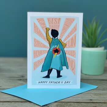 Super Hero Fathers Day Card, 4 of 4