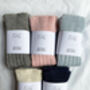 Luxury Alpaca Wool Bed Socks, thumbnail 6 of 8