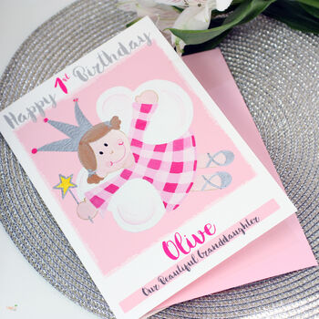 Personalised Fairy Relation Birthday Card, 6 of 7