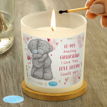 Personalised Me To You Love Forever Scented Jar Ca, 2 of 3