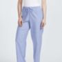 Women's Pyjama Trousers In Staffordshire Blue Flannel, thumbnail 1 of 5