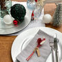 Christmas Dried Flower Place Settings | Present Toppers, thumbnail 1 of 11