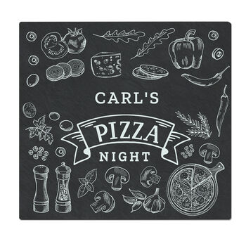 Personalised Pizza Night Board, 3 of 3