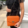 Personalised Leather Cross Body Bag, thumbnail 4 of 10